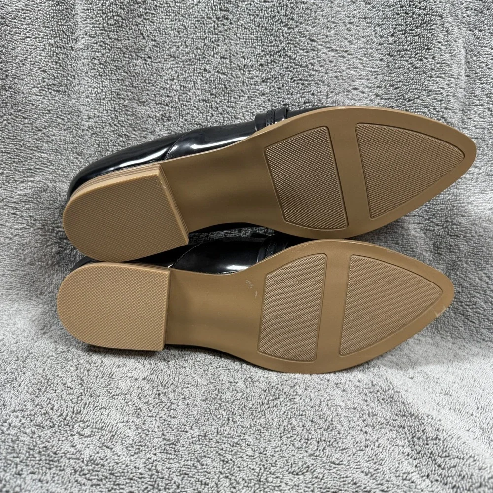 LC‎ Lauren Conrad Women's Memory Foam DEMII Loafers Black M 6.5 9 9.5 New